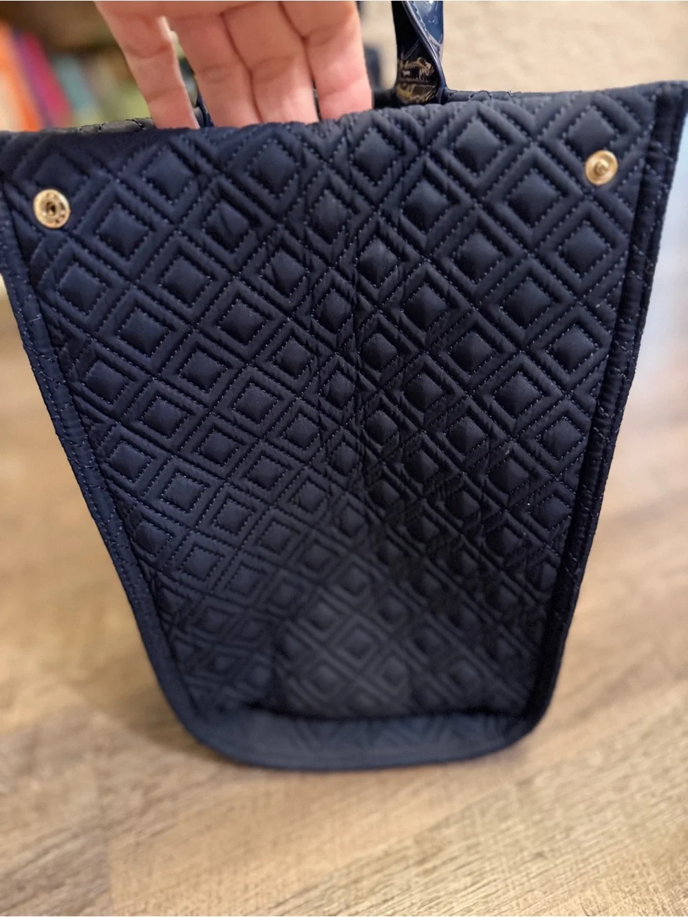 💥 STUNNING EXCELLENT USED CONDITION! Tory Burch Ella Quilted Diamond Tote 💥